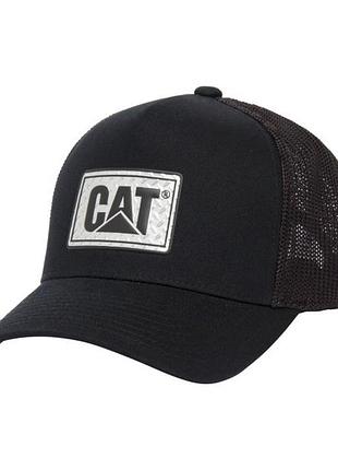 Бейсболка кепка тракер чоловіча caterpillar diamond plate