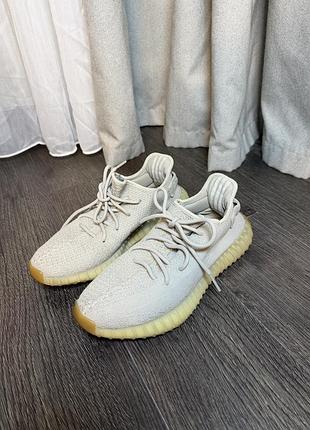 Кросівки adidas yeezy boost 350 білі кроссовки мужские