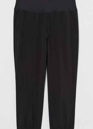 Бриджи женские спортивные h&amp;m черные м.