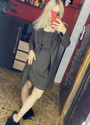 Костюм пиджак+платье 🌺🍓