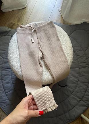 Вафельні лосіни zara