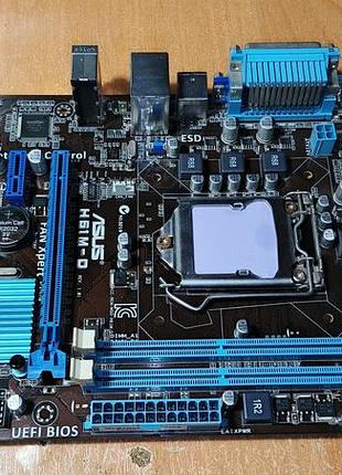 Материнська плата asus p8h61m-d (s1155, intel h61, pci-ex16)