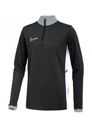 Джемпер дитячий nike academy 25/27 dri-fit drill top royal fz9773-010, цвет чёрный, размер (европа) fz9773-010 128 см
