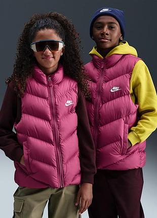 Жилетка детская nike k nsw tf adp puffer vest pink hj2537-634 158-170 см