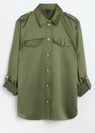 Сорочка river island у воєнному стилі
