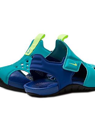 Шлепанцы nike sunray protect 2 (td) 943827-303 26"