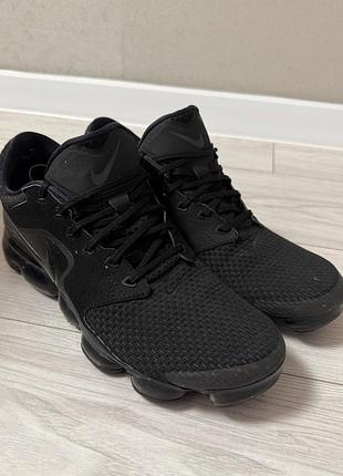 Кросівки nike air vapormax cs "triple black" (оригінал)