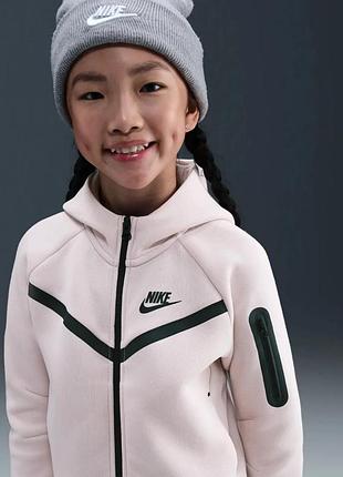Кофта kids tech fleece full-zip hoodie hv8695-667 122-128 см