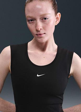 Майка жіноча nike pro womens dri-fit tank top black hv3667-010 xs