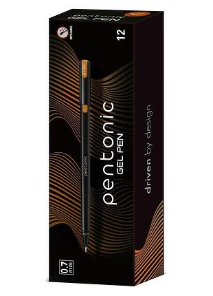 Ручка гелева linc pentonic 0,7 мм помаранчева