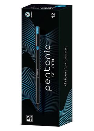 Ручка гелева linc pentonic0,7 мм блакитна