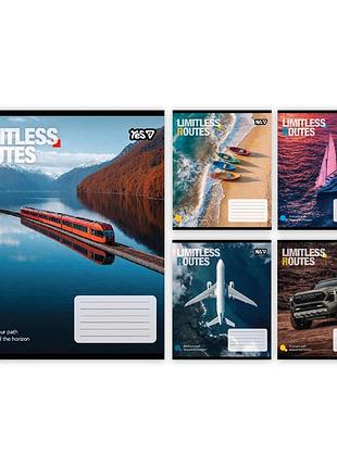 Зошит учнівський yes "limitless routes" а5/48 лінз.