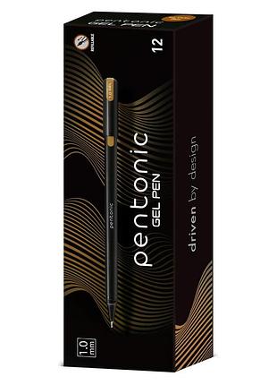 Ручка гелева linc pentonic 1,0 мм золото