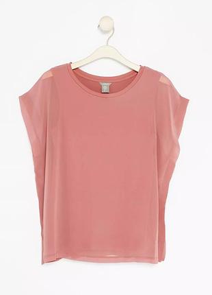 Блузка/футболка lindex из тенсел-шифона, 2xl