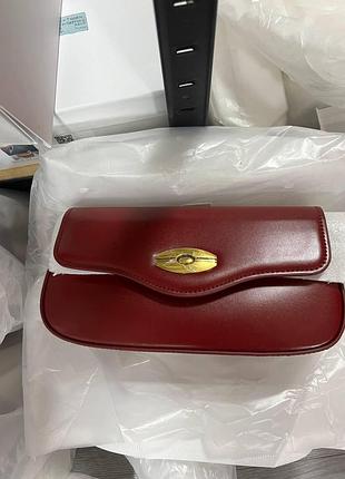 🤍 merlot bag burgundy/gold