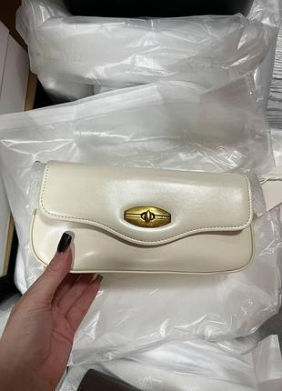 🤍 merlot bag milk/gold