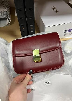 🤍 estelle bag burgundy/gold