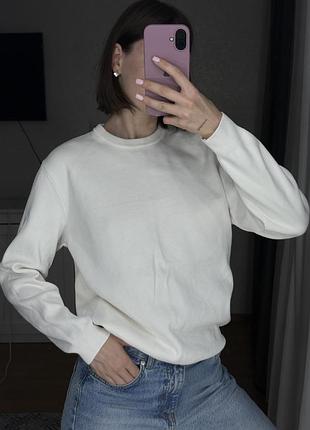 Джемпер светр білосніжний від zara
