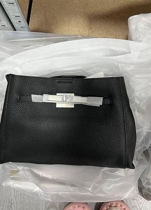 🤍 vespera bag black/silver