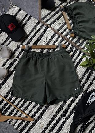 Шорти nike оригінал найк чоловічі плащівка купальні для плавання басейну зелені m s