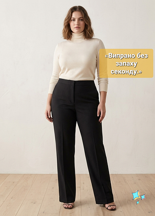 Черные классические брюки marks and spencer размер xl, 2xl