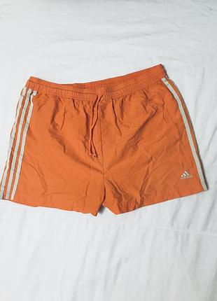 Нейлонові шорти adidas вінтажна оригінальні яскраві гарні спортивні