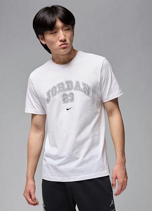 Футболка m j mvp wm ss crew ib7524-100 jordan l білий ib7524-100