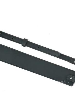 Базова жіноча сумка шкіряна чорна сумка на плече з двома ремінцями6 фото