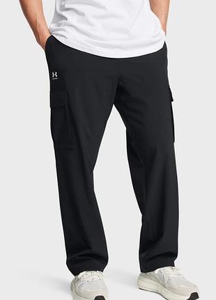 Штаны спортивные ua vibe woven cargo pants 1386558-001 under armour 1386558-001 lg