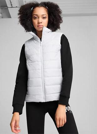 Жилетка ess padded vest 84894142 puma m серый 84894142 s