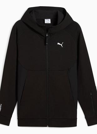 Толстовка pumatech full-zip hoodie 68460501 puma l чорний 68460501 s