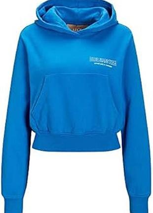 Кофта jjxx jxbailey ls relaxed vint hoodie sn 12200370-blue s