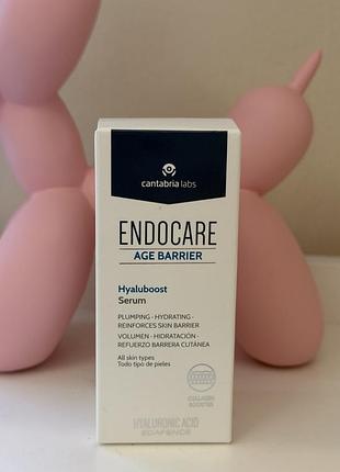 Антивікова зволожувальна сироватка для обличчя  cantabria labs endocare hyaluboost age barrier serum