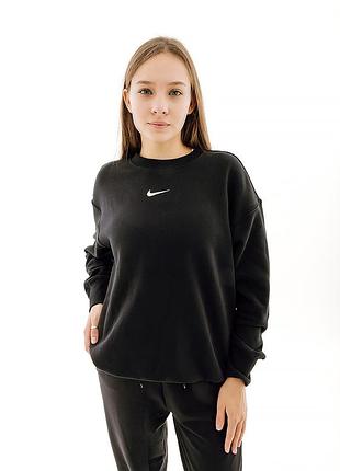 Кофта nike ns phnx flc os crew dq5733-010 xs
