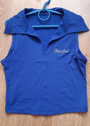 Топ жіночий mega wear синій м.