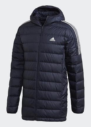 Пуховик мужской adidas essentials blue gh4605 l