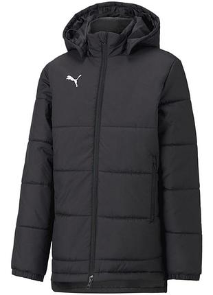 Куртка puma bench jacket jr 657269-03, колір чорний, розмір (європа) — 140 cm 657269-03 140 см