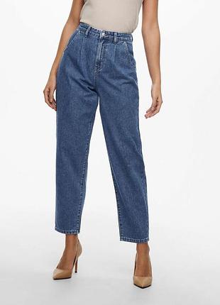 Джинси onlliva slouchy hw jeans dnm mae 15228277 medium blue denim only 15228277mediumblueden m/32