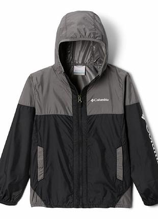Куртка flash challengertm windbreake 1989601011 columbia l черный 1989601011 m