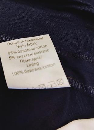 Платье для девочки 140 школьное синее 7