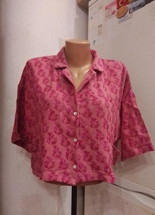 Блуза котонова р.26 mex  zara
