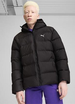 Куртка puma puffer jacket black 627123-01 m