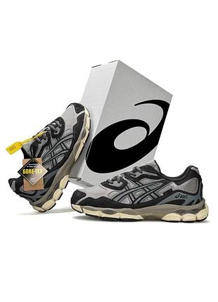 Чоловічі кросівки asics gel-nyc gtx grey beige black
