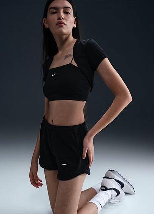 Шорти w nsw nk chll wfl mr 3 hj3842-011 nike l чорний hj3842-011 l