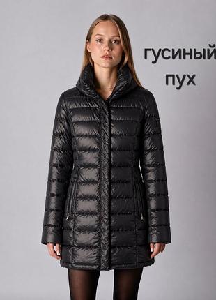 Оригинальный легкий пуховик премиальной линии weekend от max mara - pere jacket, с