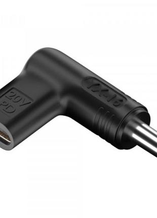 Перехідник для живлення ноутбуків samsung 20 в type-c - dc 5.5x3.0 мм (s1043)