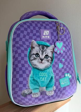 Рюкзак kite education каркасний sp25-555s-2 studio pets