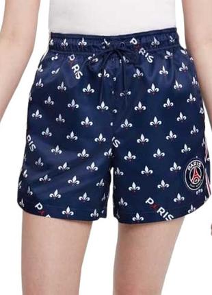 Шорти nike w jordan paris saint-germain women's printed shorts dc3821-410