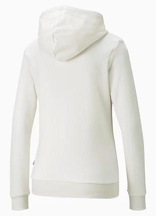 Толстовка ess+ embroidery hoodie 84833299 puma xs білий 84833299