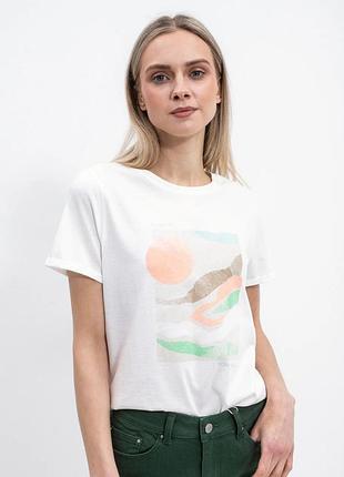 Футболка 1035470-10315 tom tailor xl белый 1035470-10315